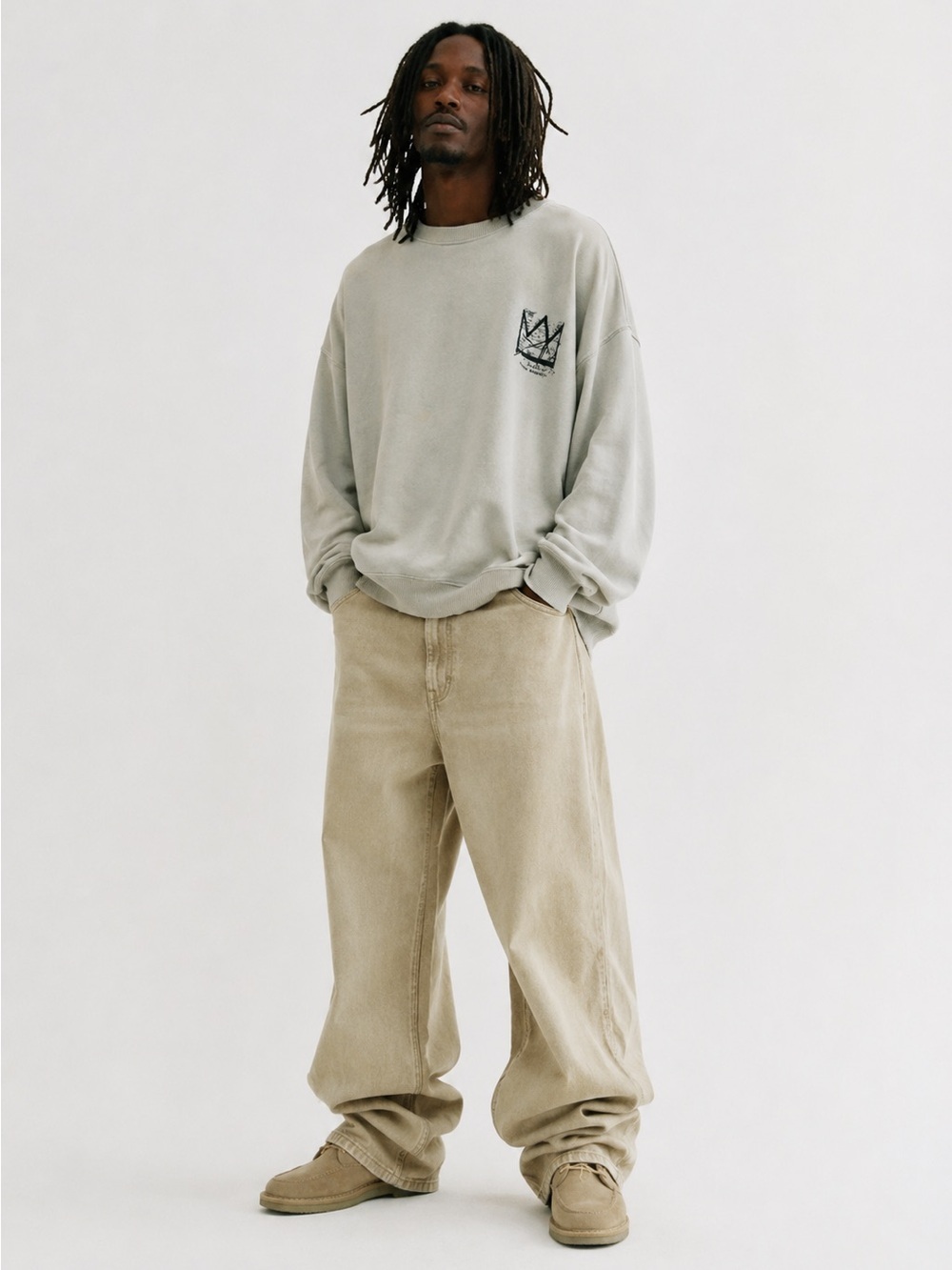 Jean Michel Basquiat/ Cotton On official sweatshirt.